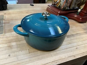 Tramontina Enameled Cast Iron 7-Qt. Covered Dutch Oven Large Round Cooking Pot - Picture 1 of 1