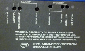 Granville Phillips 275XXX 275 MINI-CONVECTRON Vacuum Sensor - Picture 1 of 4