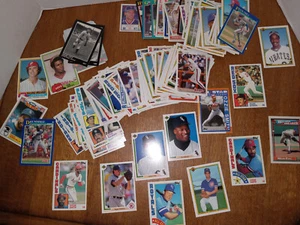 168 ASSORTED BASEBALL CARDS TOPPS SCORE UPPER DECK KEN GRIFFEY STEVE CARLTON ETC - Picture 1 of 13