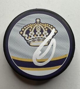 Drew Doughty Los Angeles Kings Signed Autographed Reverse Retro Puck With Case