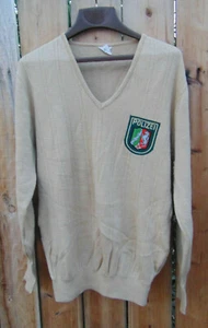 Bundeswehr Polizei Wollmischung Pullover, Größe L/XL, Klasse 1 gebraucht CD., kostenloser Versand - Bild 1 von 4