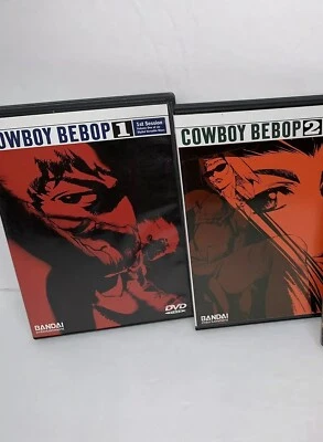 Cowboy Bebop Volumes 1 and 2 DVDs Japanese Anime Very Good Condition - Image 1 of 3