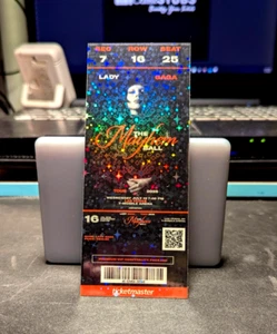 LADY GAGA: THE Mayhem BALL TOUR 2025 Personalized Concert Ticket - Picture 1 of 7