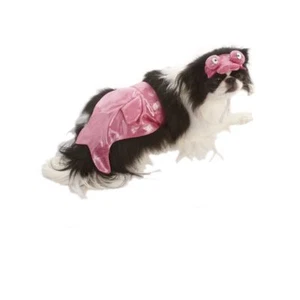 FASHION PET BRAND 2 PIECE DOG HALLOWEEN COSTUME FISH SHINY PINK XL NEW WITH TAGS - Picture 1 of 1