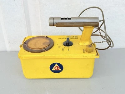 Contador Geiger Defensa Civil De Colección, OCDM Artículo No. CDV-700, Modelo Nº 6 Foto 1 de 4