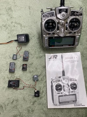 Transmisor y receptores modelo avión R/C JR 9303 2,4 mhz  Foto 1 de 4