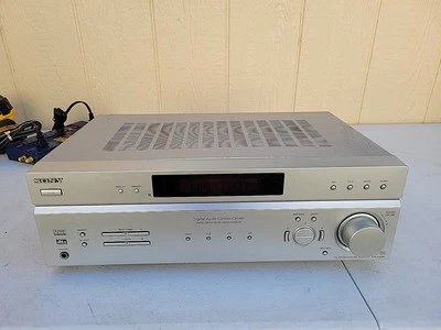 Sony STR-K660P Receiver HiFi Stereo 6.1 Channel Home Theater AM/FM Audio Silver - Image 1 of 4