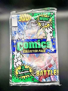 VINTAGE 1994 Megacards Comics Collector 3 Out of Print New/Sealed See Details J - Picture 1 of 2