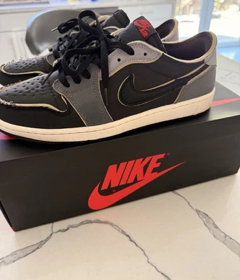Jordan 1 Low Black OG EX gris humo Foto 1 de 4