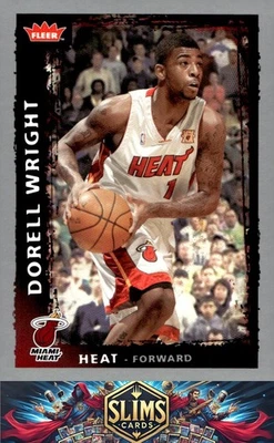 Fleer Miami Heat Dorell Wright #100 2008-09 Foto 1 de 2
