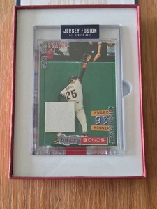 BARRY BONDS 2021 Jersey Fusion GAME USED Jersey Swatch Relic! 2000 Season W/BOX  - Picture 1 of 11