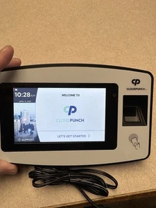 Acroprint CloudPunch CP200 Cloud-Connected Touchscreen Time Clock NEW - Picture 1 of 9