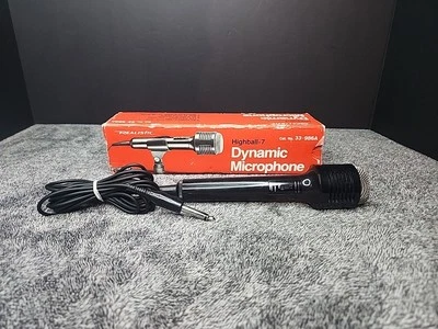 Vintage Realistic Highball-7 Dynamic Microphone Wired With Box - Image 1 of 4