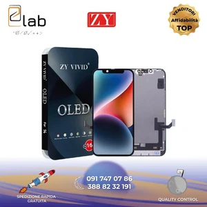 DISPLAY LCD TOUCH SCREEN PER APPLE IPHONE 16E SENZA IC OLED ZY SCHERMO VETRO - Foto 1 di 1