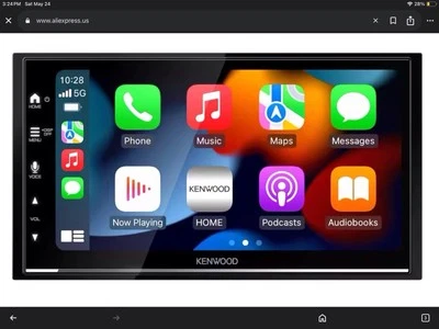 Kenwood DMX7709S 6.8" WVGA Monitor with Capacitive Touch Panel - Black - Image 1 of 2