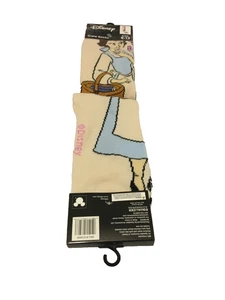 Disney Princesa Bella "RESERVADO Y OCUPADO" 1 Par Calcetines Crew Adulto Talla 9-13 Nuevo con Etiquetas - Imagen 1 de 5