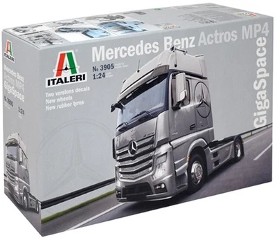 ITALERI, MERCEDES BENZ Actros MP4 Gigaspace 4x2 maquette à monter et à peindr... - Photo 1/4