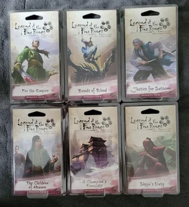 Legend Of The Five Rings LCG - Complete Inheritance Cycle Dynasty Pack Set (NEW) - Picture 1 of 2