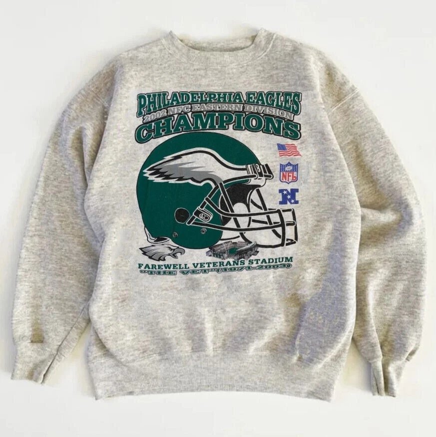 Philadelphia Eagles NFL Casco Campeones Años 90 Sudadera Unisex Camisa RM0488 Foto 1 de 1