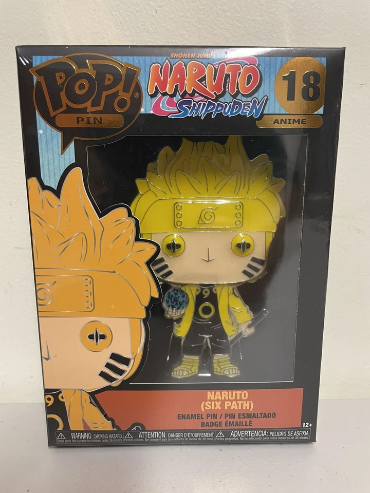Naruto: Shippuden - Naruto Six Path 4 дюйма поп! Эмалированная булавка Funko (18) - Изображение 1 из 1