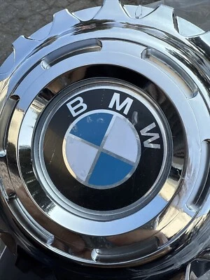 BMW 745i 750i 10362 Aftermarket Chrome Wheel Center Rim Cap Lug Dust Cover 59207 - Image 1 of 4