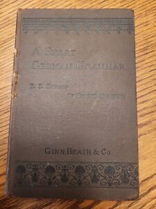 A Short German Grammar For High Schools And Colleges ES Sheldon 3rd ed 1881 (79)