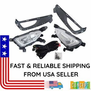 For 2016-2018 Hyundai Tucson Fog Lights Lamps and Assembly Set - Bild 1 von 14