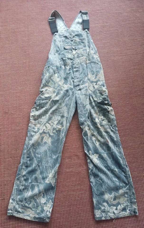 Mono camuflado de colección Jerzees al aire libre baberos talla 40 roble musgo ropa de trabajo de caza  Foto 1 de 4