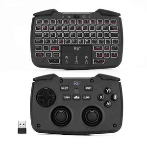 2.4GHz Wireless Portable Game Controller Keyboard Mouse Combo Turbo Function - Picture 1 of 18