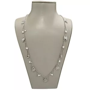 Collana donna Vera Bradley a grappolo tono argento nuova con etichetta prezzo al pubblico $58 - Foto 1 di 4