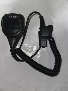 Micrófono de hombro impermeable para Motorola XTS1500 MTS2000 XTS2500 Rataok repuesto - Imagen 1 de 6