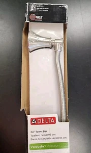 Delta Valdosta 24-in Satin Nickel Wall Mount Single Towel Bar - Picture 1 of 4