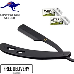 Sharp Barber Salon Straight Cut Throat Shaving Razor Shavette RASOIRS 10 Blades - Picture 1 of 1
