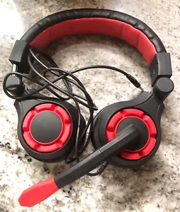 DreamGear DGUN-2588 Universal GRX-670 Gaming Headset / Over Ear Headphones W/Mic - Picture 1 of 4