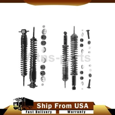 Amortiguadores delanteros traseros 2x para Mercury Cyclone 4,7 L 1965-1967 Foto 1 de 4