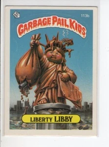 LIBERTY LIBBY KID BROTHER TOPPS CUBO DE BASURA NIÑOS TARJETA SERIE 3 #113B BUENO - Imagen 1 de 1