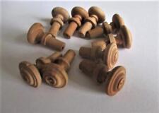Small box, caddy knobs, drawer pulls, pearwood, victorian style K31
