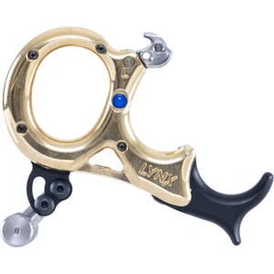 🏹 Stan Lynx Hinge Release Heavy Metal Small Balanced Handle - Picture 1 of 1