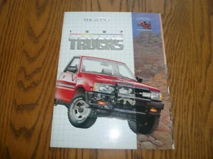 1987 Mazda B Series Trucks Sales Brochure - Vintage - Picture 1 of 8