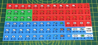 Waterloo 1704 expansion for Avalon Hill, 76 counters & 1 record card - Image 1 of 4