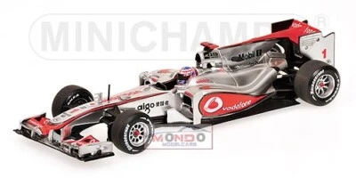 1:43 Minichamps Mclaren Mercedes Mp 4/25 J. Button 2010 530104301  Model - Image 1 of 2