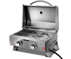 Grillz Portable 2 Burner Gas BBQ - Picture 1 of 6