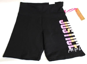 Justice Girls Bike Shorts, Black, Size M (10) - Picture 1 of 6