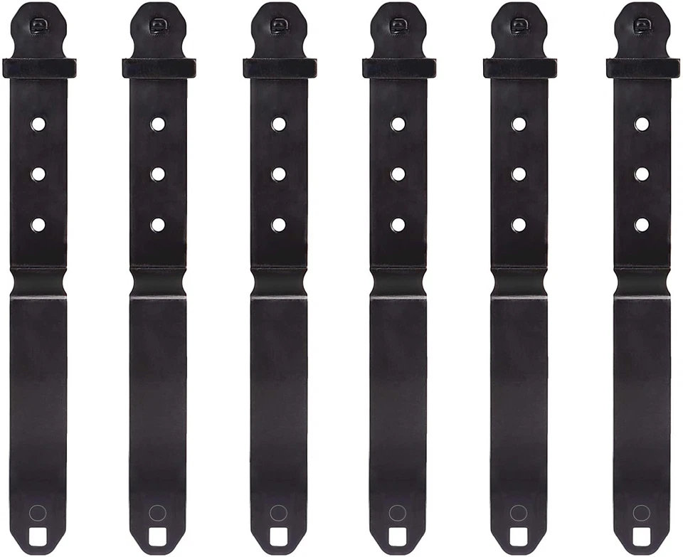 6 PIEZAS Clips Molle Cortos para Correas Molle Bolsa Kydex Funda Cinturón Lazos Foto 1 de 4