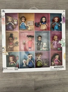 Disney Parks Animators Collection Mini Doll Gift Set 12 Dolls With Pets NEW - Picture 1 of 7