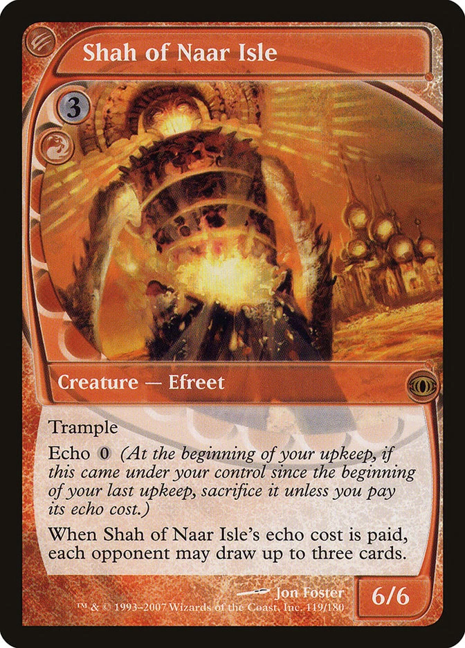 1x Shah of Naar Isle - LP - Future Sight - SPARROW MAGIC mtg - Image 1 of 1