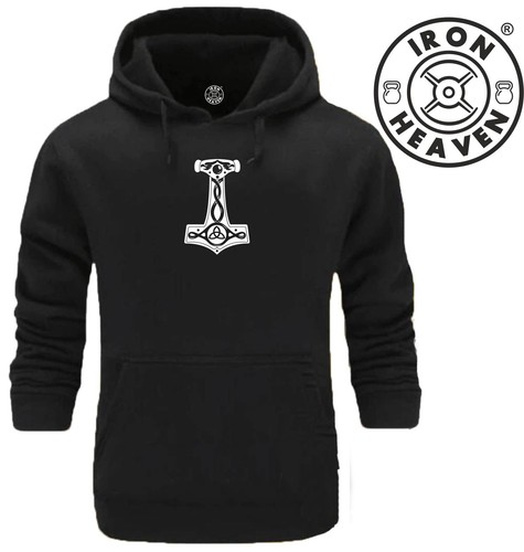 VETEMENTS Mjolnir Hoodie Gym Clothing Bodybuilding Training Workout Boxing Vikings MMA Top