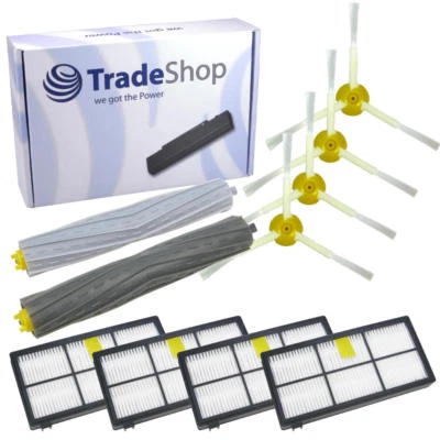 9in1 Bürsten und Filter Set für iRobot Roomba 800 866 876 886 870 880 900 980 - Bild 1 von 4