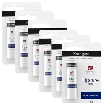 Neutrogena Norwegian formula lip care SPF20 4.8g {pack 6}