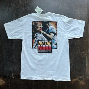 NEW Vintage 1992 Living Epistles Hit The Mark Baseball Tee T-Shirt NWT Men’s XL - Picture 1 of 6